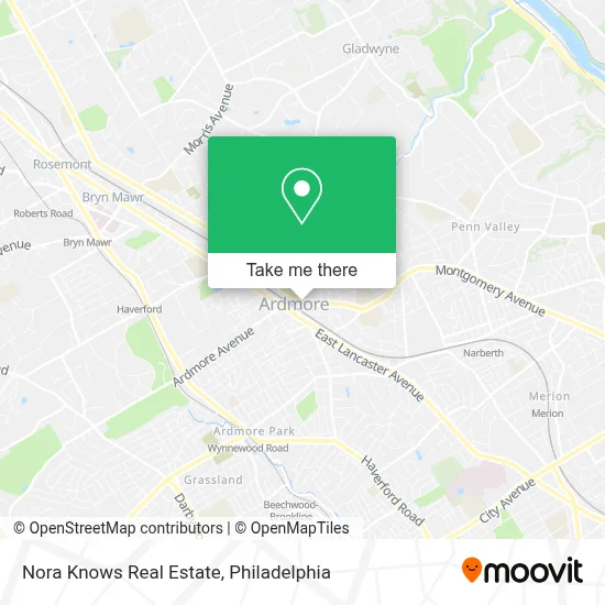 Nora Knows Real Estate map