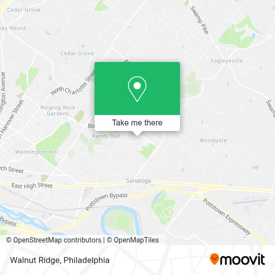 Walnut Ridge map