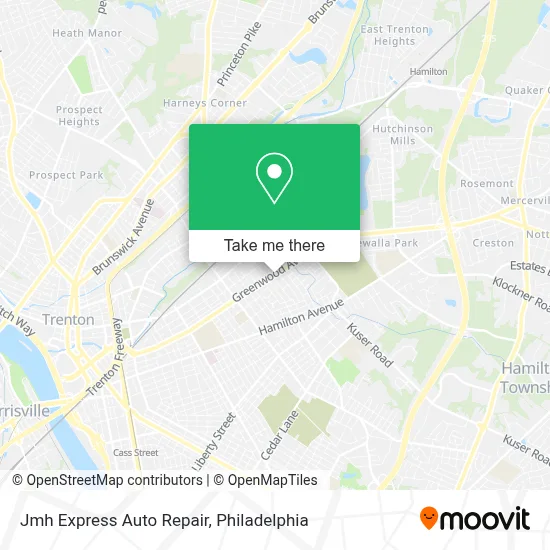 Jmh Express Auto Repair map