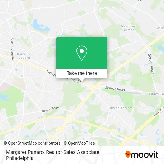 Margaret Panaro, Realtor-Sales Associate map