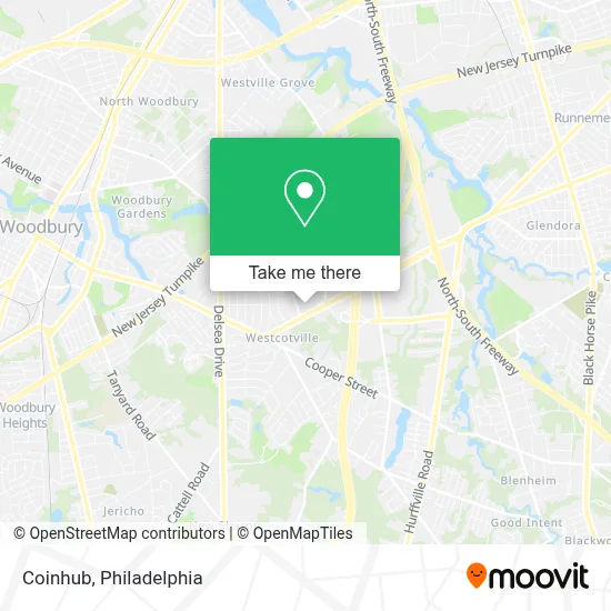 Coinhub map