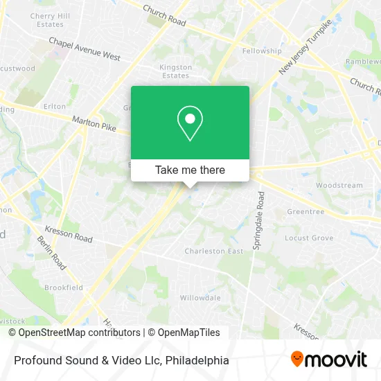 Profound Sound & Video Llc map