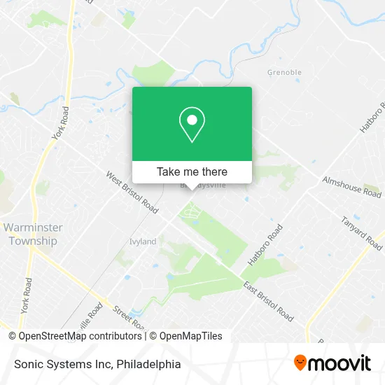 Sonic Systems Inc map