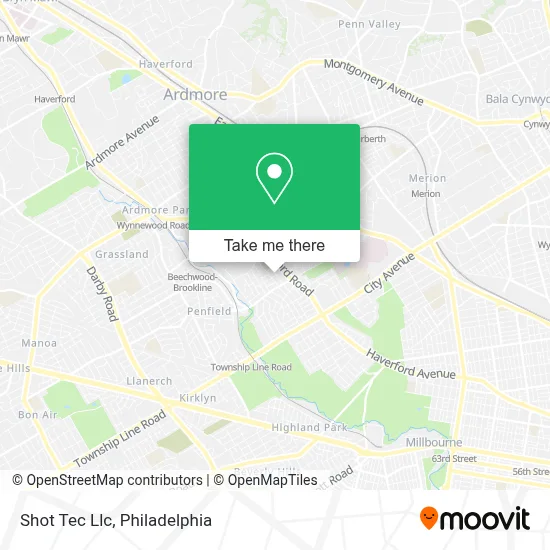 Shot Tec Llc map
