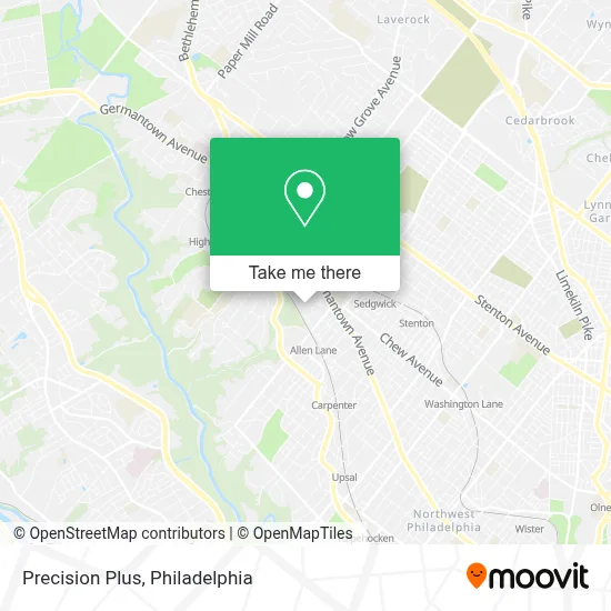 Precision Plus map