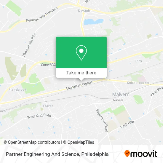 Partner Engineering And Science map