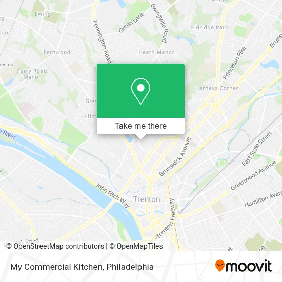My Commercial Kitchen map
