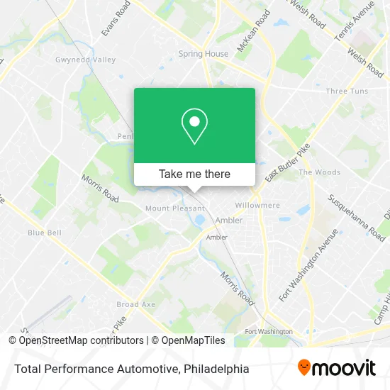 Total Performance Automotive map