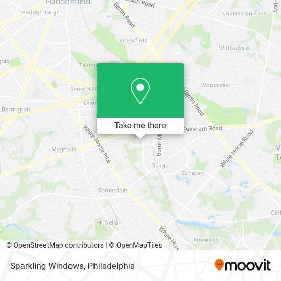 Sparkling Windows map