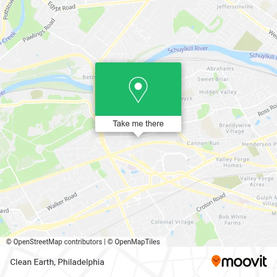 Clean Earth map