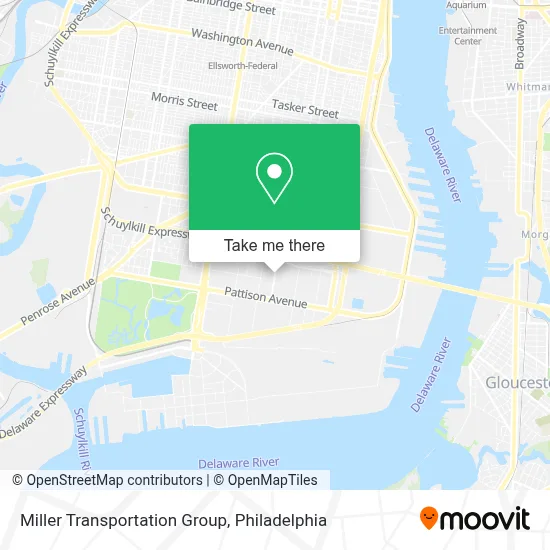 Miller Transportation Group map