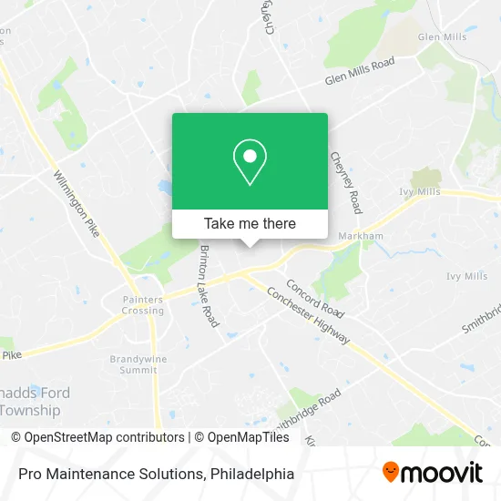 Pro Maintenance Solutions map