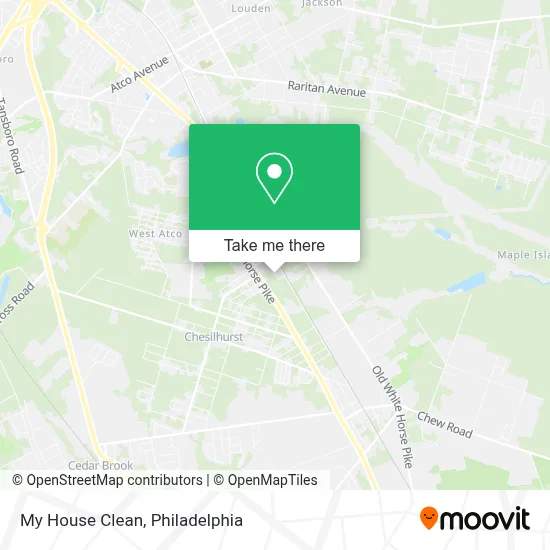 My House Clean map