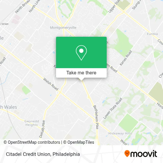 Citadel Credit Union map