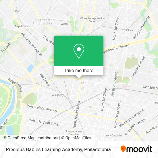 Precious Babies Learning Academy map