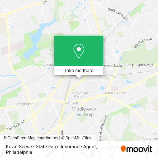 Kevin Seese - State Farm Insurance Agent map