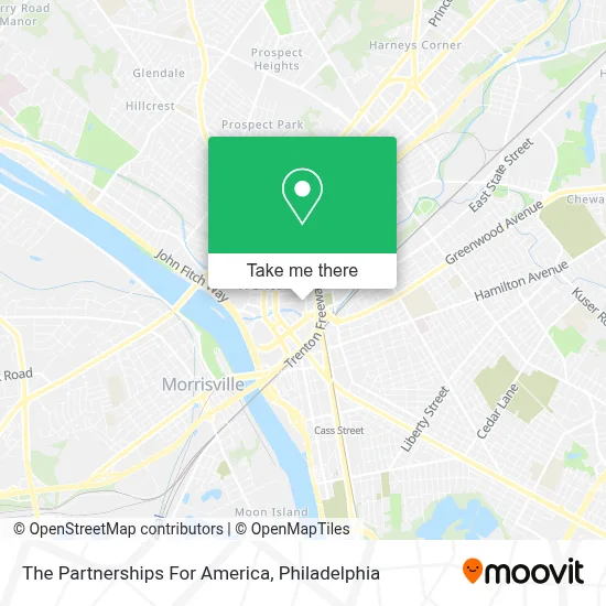 The Partnerships For America map