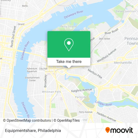 Equipmentshare map