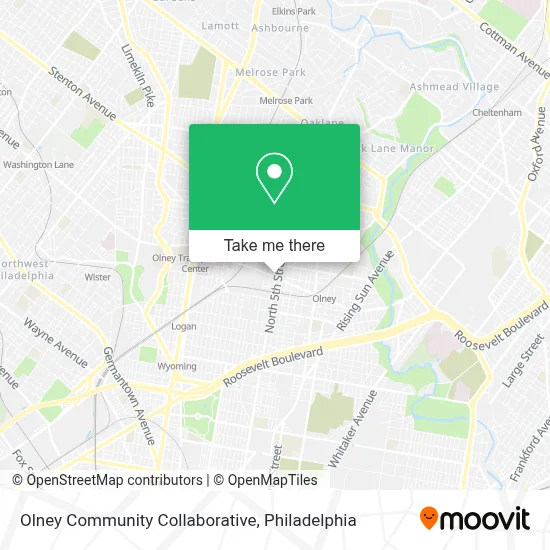 Olney Community Collaborative map