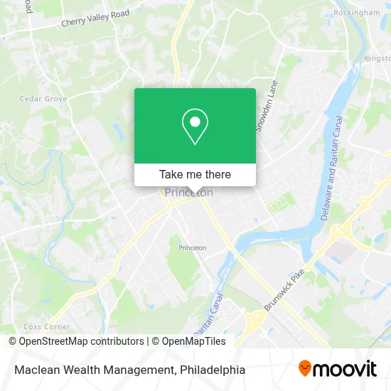 Maclean Wealth Management map