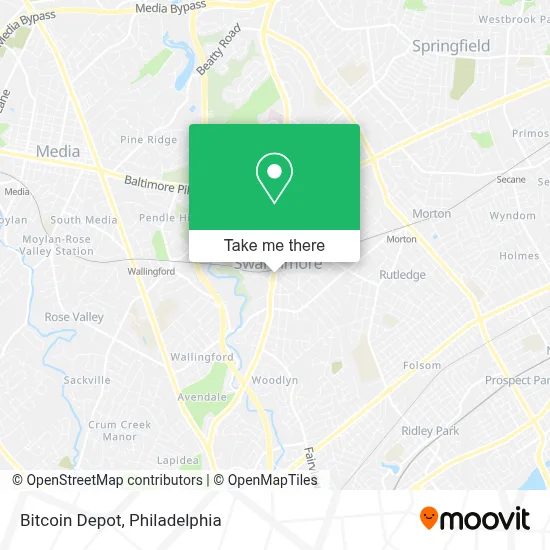 Bitcoin Depot map