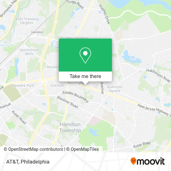 At&T map
