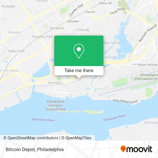Bitcoin Depot map