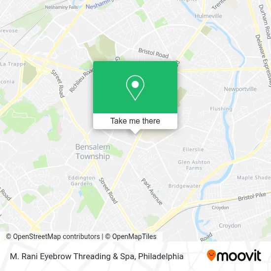 M. Rani Eyebrow Threading & Spa map