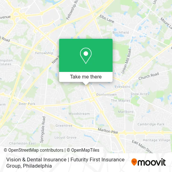 Vision & Dental Insurance | Futurity First Insurance Group map