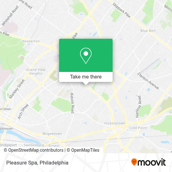 Pleasure Spa map