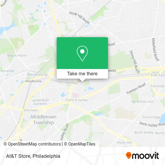 At&T Store map