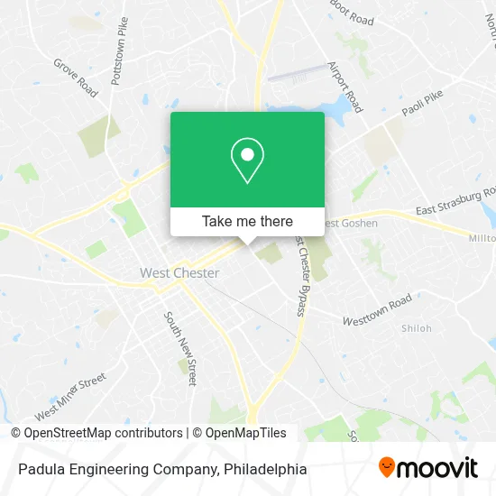 Padula Engineering Company map