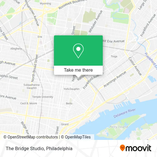 The Bridge Studio map