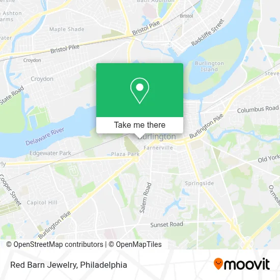Red Barn Jewelry map