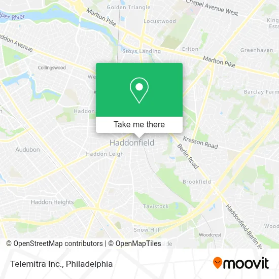 Telemitra Inc. map
