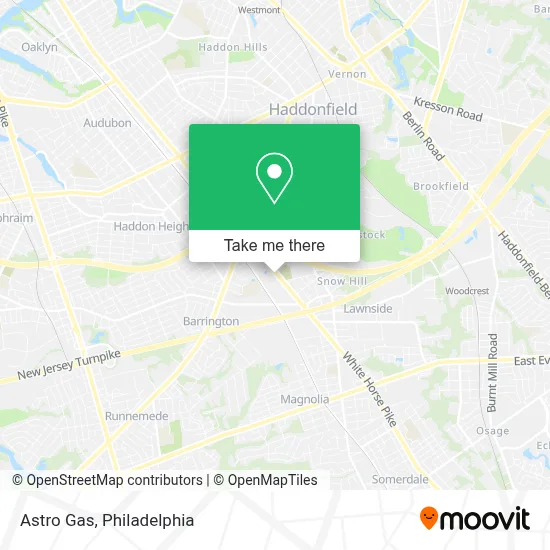 Astro Gas map