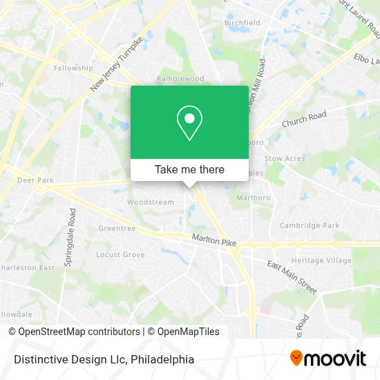 Distinctive Design Llc map