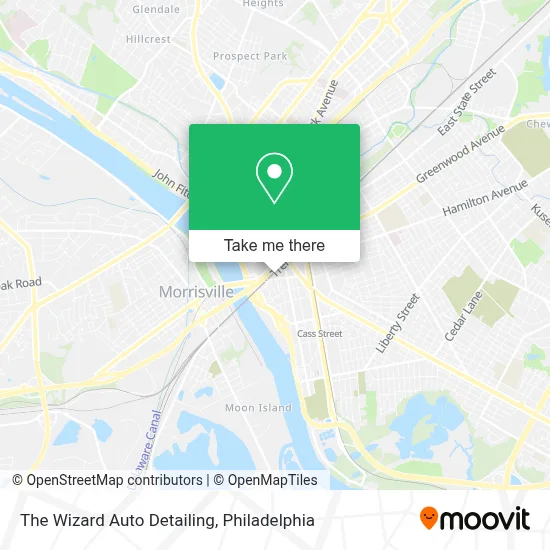The Wizard Auto Detailing map