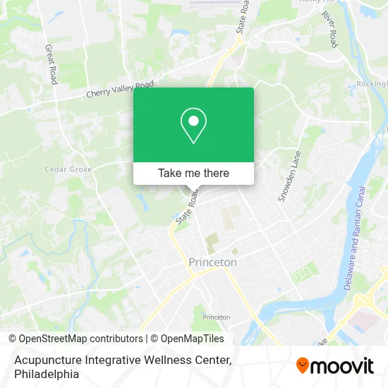 Acupuncture Integrative Wellness Center map