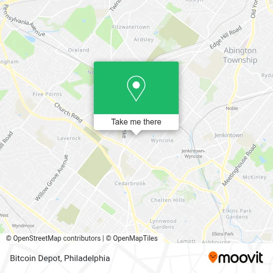 Bitcoin Depot map