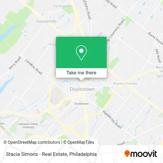 Stacia Simons - Real Estate map