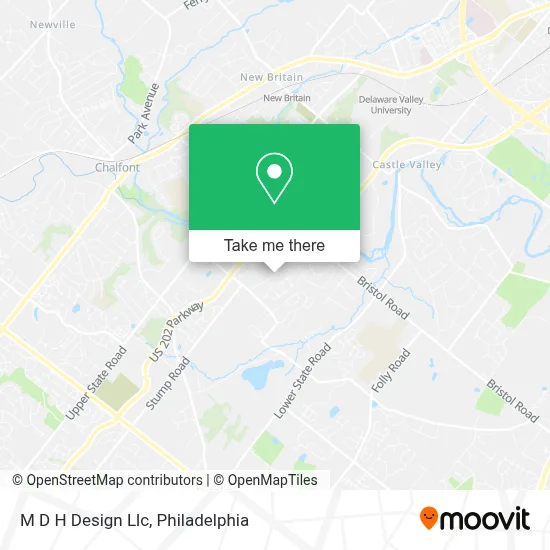M D H Design Llc map