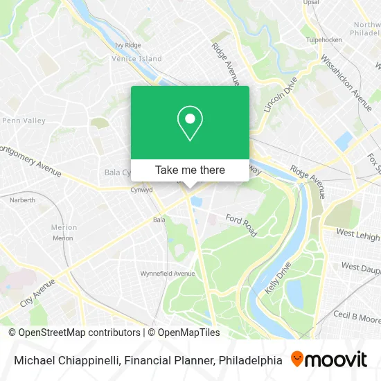 Michael Chiappinelli, Financial Planner map