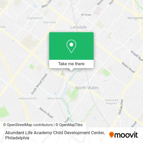 Abundant Life Academy Child Development Center map
