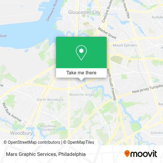 Mars Graphic Services map