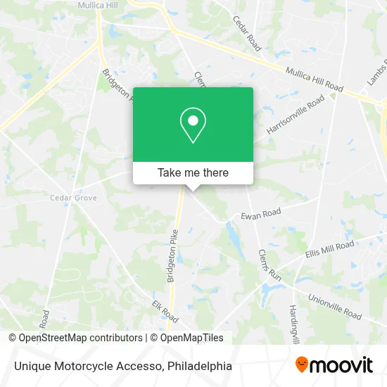 Unique Motorcycle Accesso map