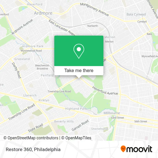 Restore 360 map