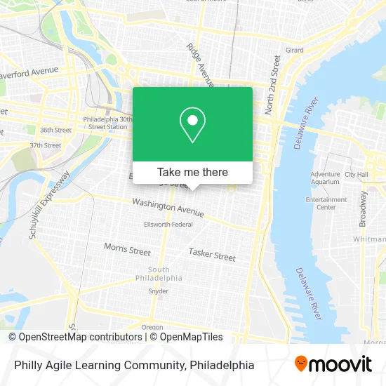 Philly Agile Learning Community map