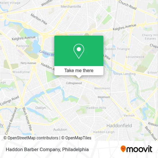 Haddon Barber Company map