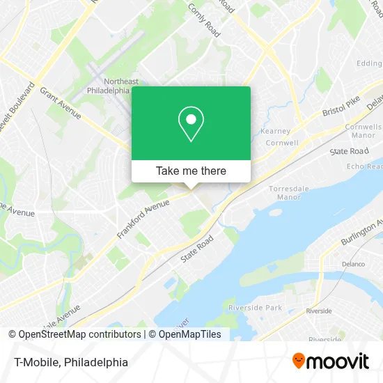 T-Mobile map